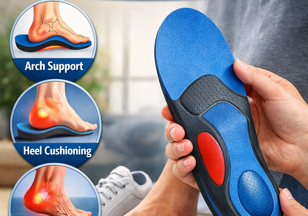 Orthotic Insoles for Plantar Fasciitis: Benefits, Features and Fit Tips